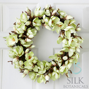 Wreath Tulip Magnolia 24" Light Green