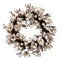 Wreath Tulip Magnolia 24 in. Lavender