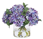Hydrangea in Vase 15" Blue